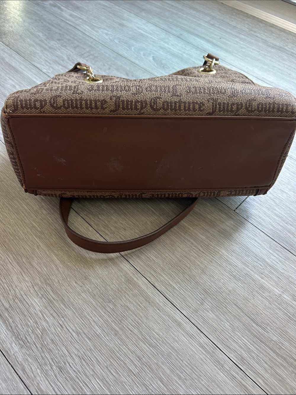 Juicy Couture Brown Tote Purse - Picture 11 of 14